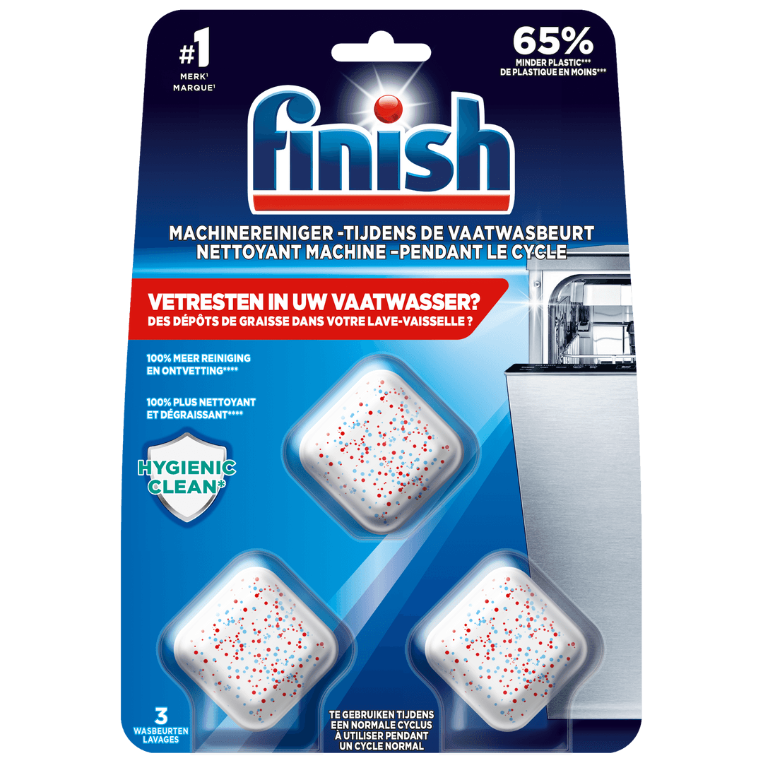 Finish Machinereiniger Tijdens de Wasbeurt